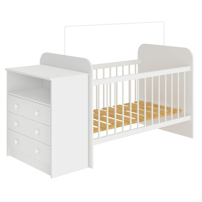 Cuna Con Comoda Skal Blanco Premium BB04