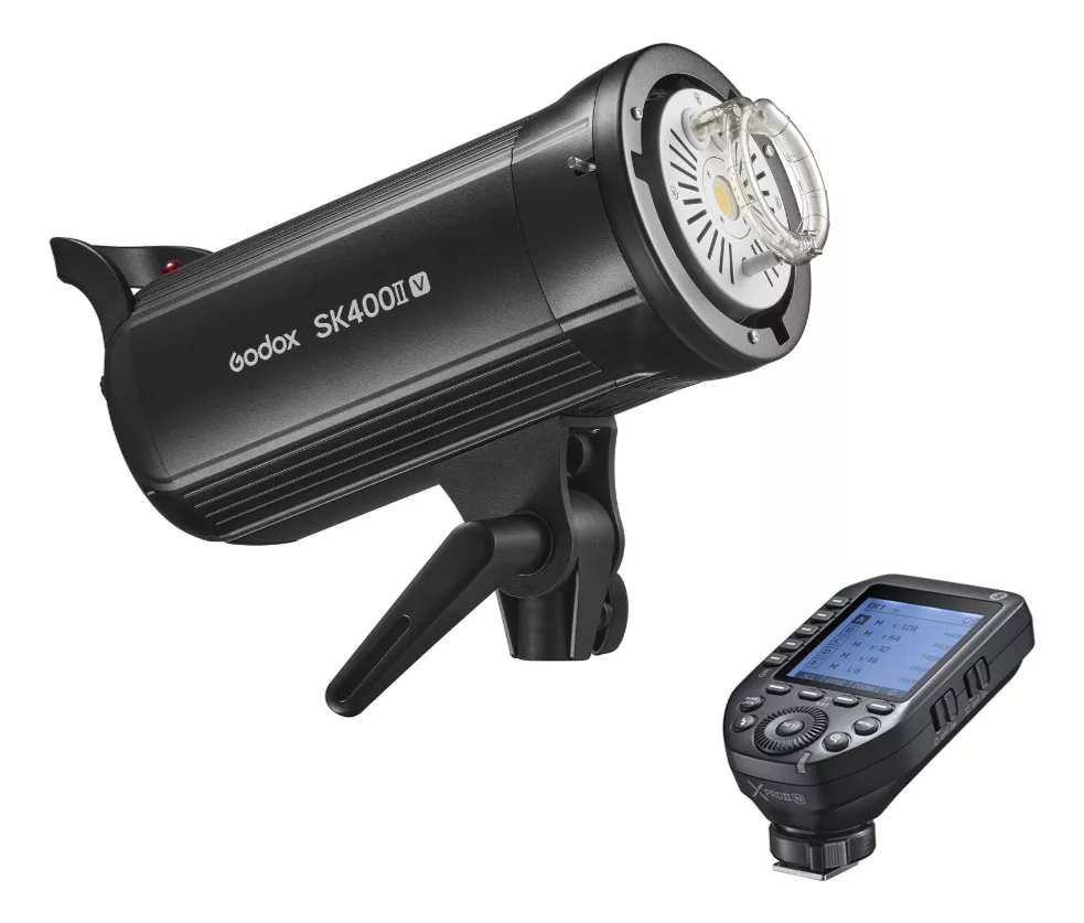 Flash De C&aacute;mara Godox Sk400ii-v 2.4g +disparador De Flash