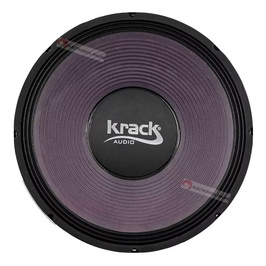 Bocina Profesional 15 Pulgadas Krack Audio 1000watts
