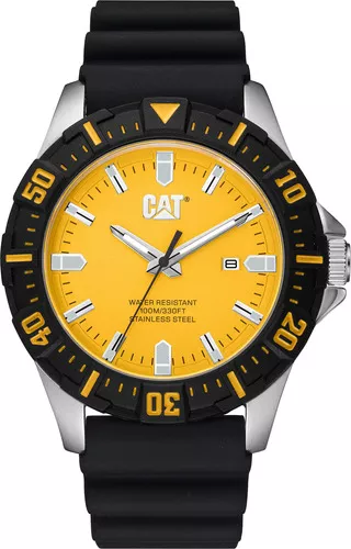 Reloj Cat Hombre Correa Silicon color Negro Pz.141.21.727