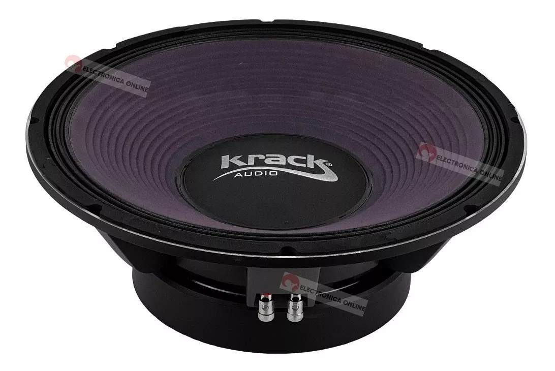 Bocina Profesional 15 Pulgadas Krack Audio 1000watts