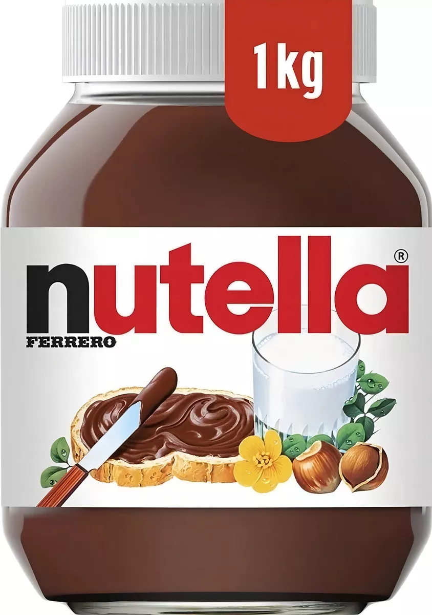 Nutella Crema De Avellanas Con Cacao Tarro De 1 Kg Chocolate