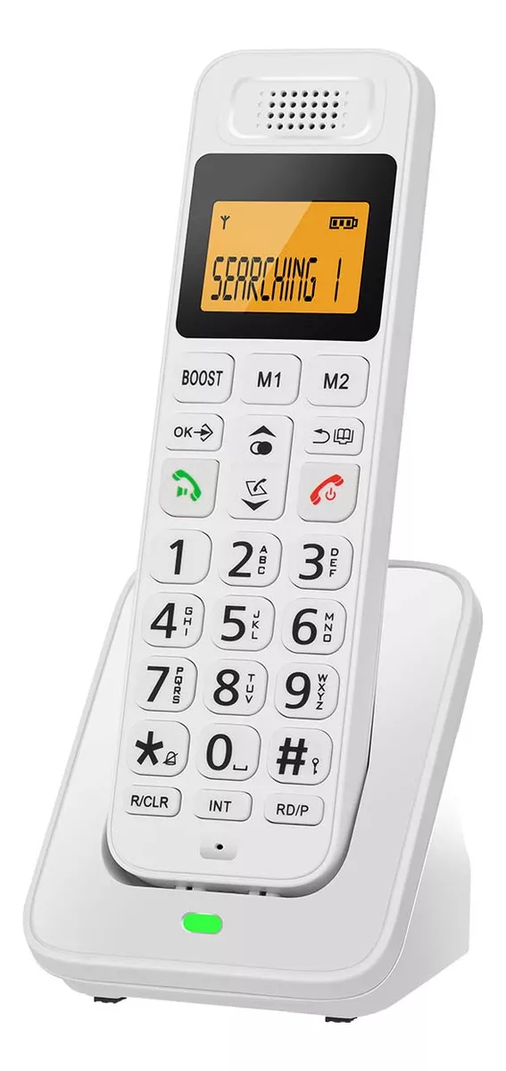 D1011 Tel&eacute;fono Inal&aacute;mbrico Con Lcd Y Amp Para Casa Oficina
