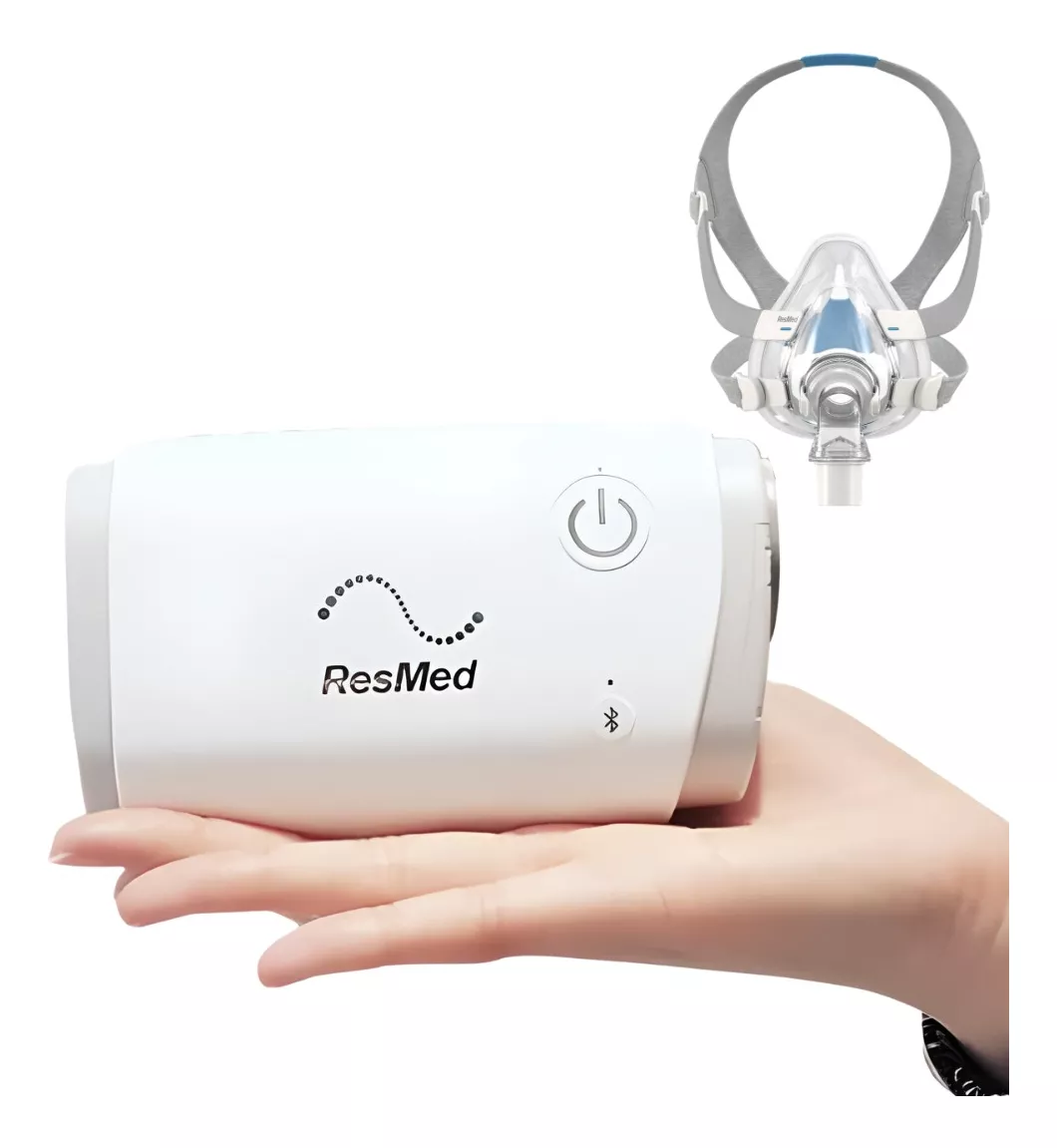 Auto Cpap Air Mini Resmed-Con Mascarilla Y paquete Completo