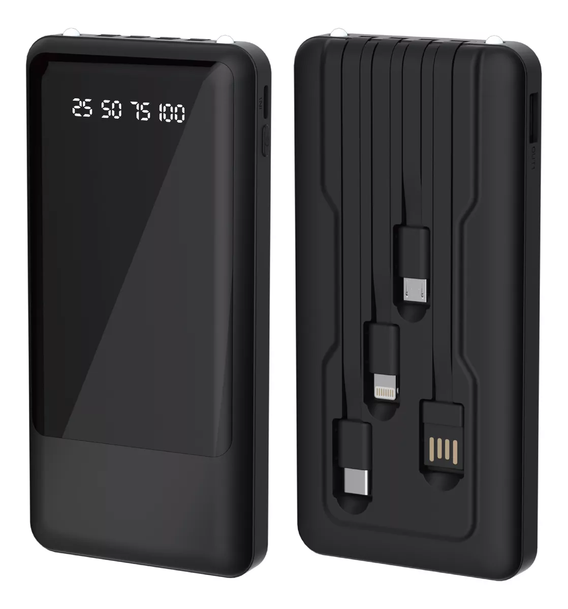 Cargador Port&aacute;til Mvpsmart P103 10000mah Usb-c, Micro Usb
