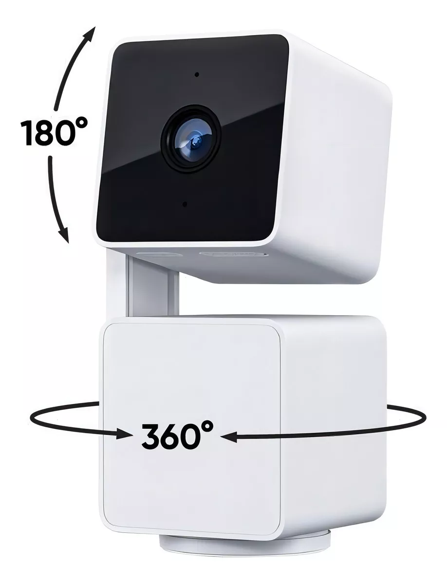 C&aacute;mara Wyze Cam Pan V3 WYZECP3 Interior/exterior 1080p IP65 Modo Privacidad Horizontal/Vertical/Zoom de 2MP Detecci&oacute;n de Movimiento, Audio Bidireccional