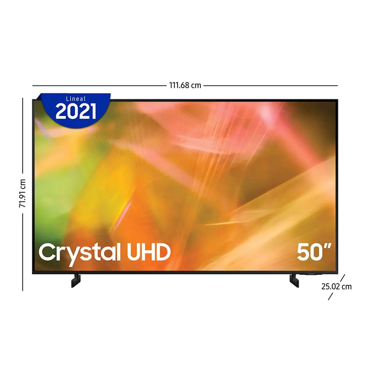 55 pulgadas Class UHD AU8000 Series-4K UHD HDR Smart TV con Alexa integrado (UN65AU8000FXZA, modelo 2021), negro