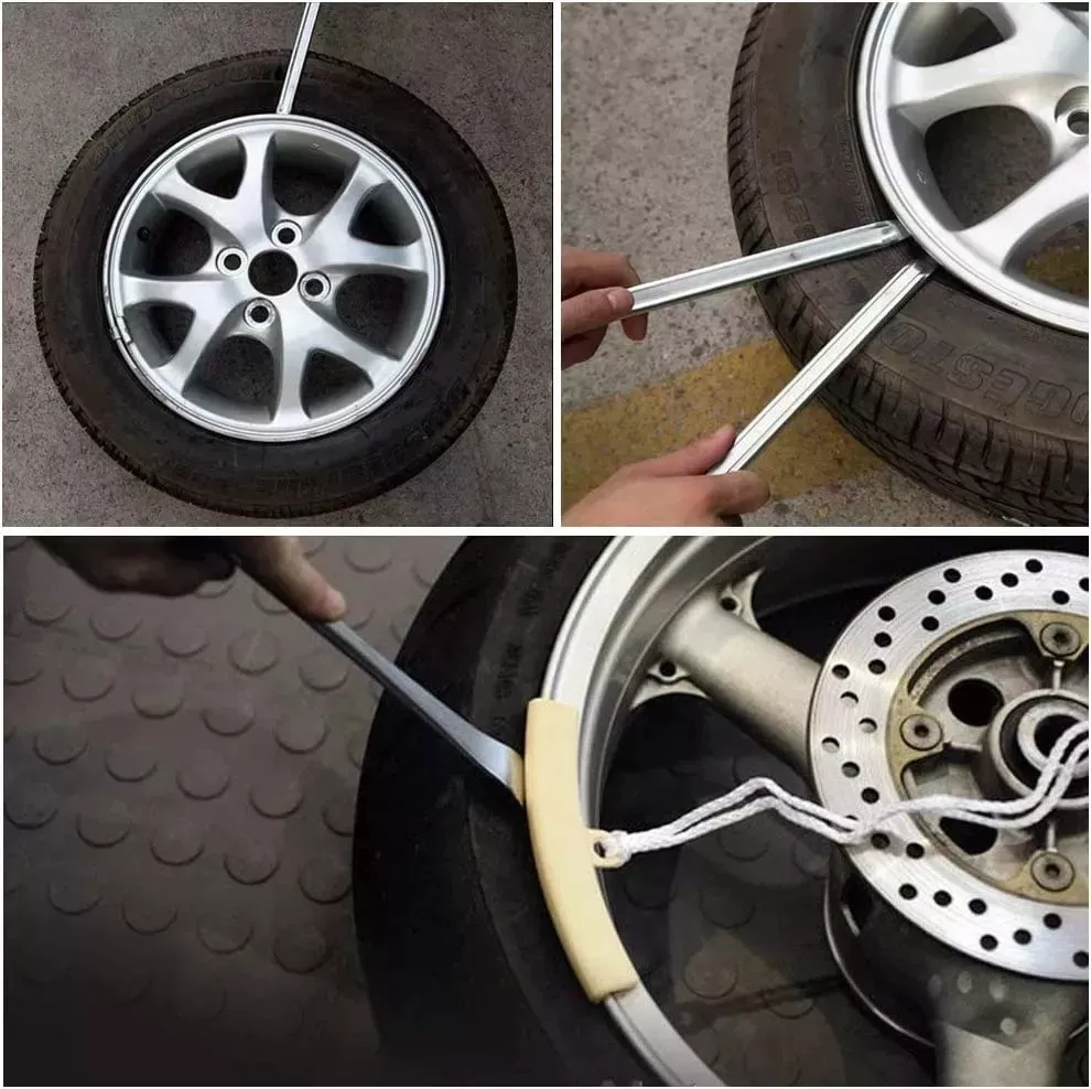 3 Pcs Espatulas 30/40cm Para Desmontar Llanta De Moto Auto
