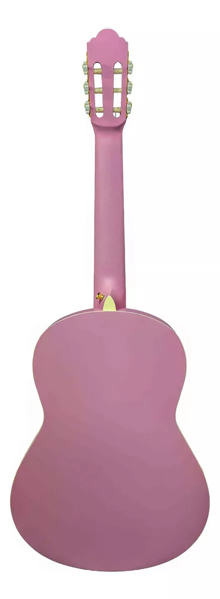 Guitarra Clásica Bamboo Studio Rosa 39 Con Funda