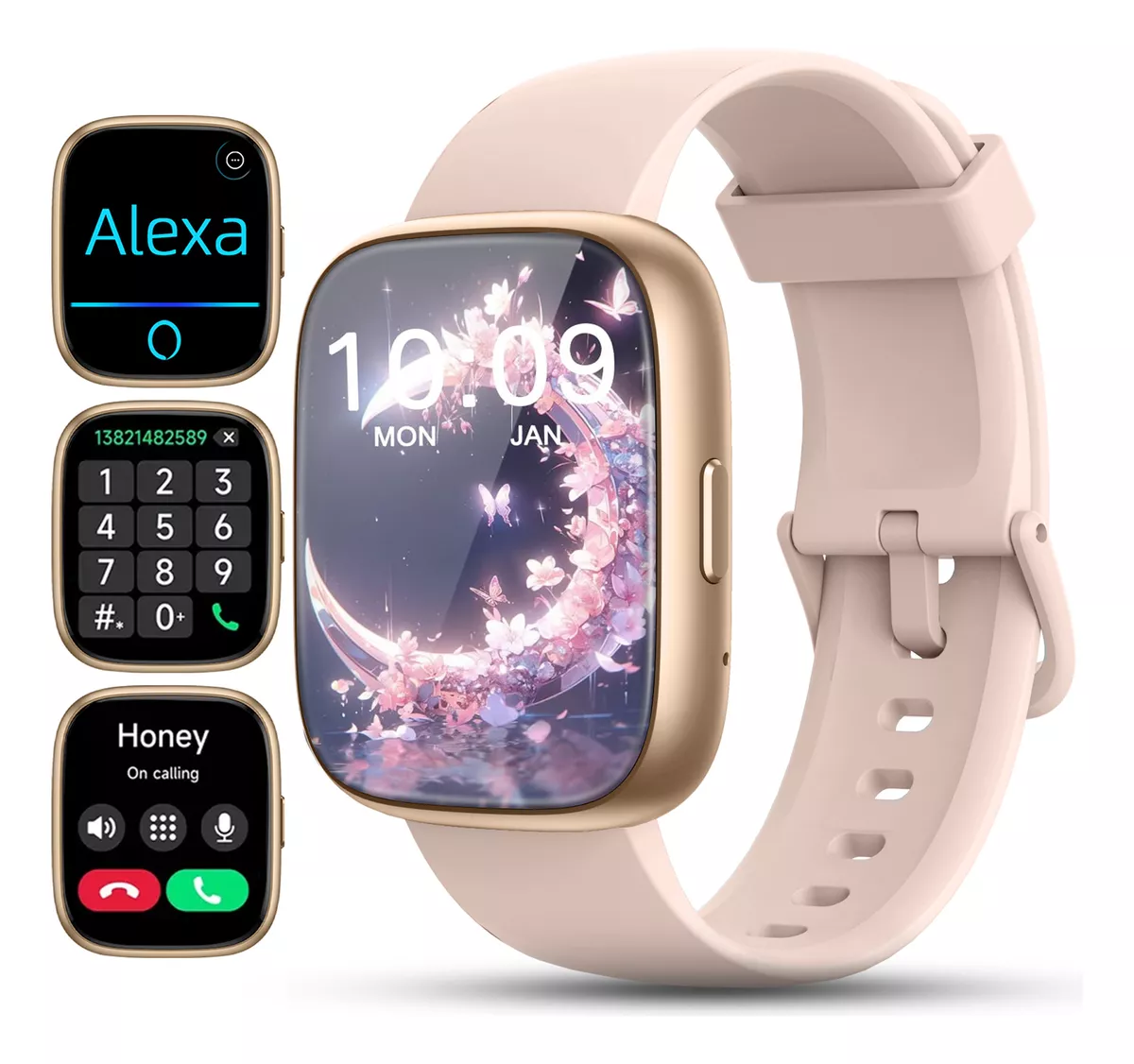Reloj Inteligente 1.85'' Smartwatch Llamadas Bluetooth Alexa