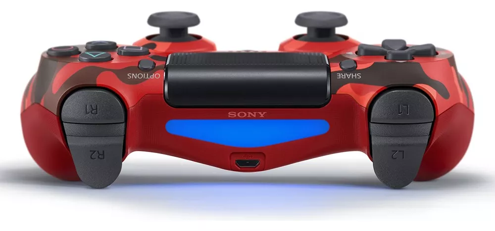 Control joystick inalámbrico Sony PlayStation Dualshock 4 ps4 red