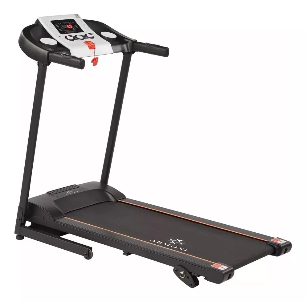 Caminadora El&eacute;ctrica 2.5hp 110v Plegable Bocinas Profesional color Negro