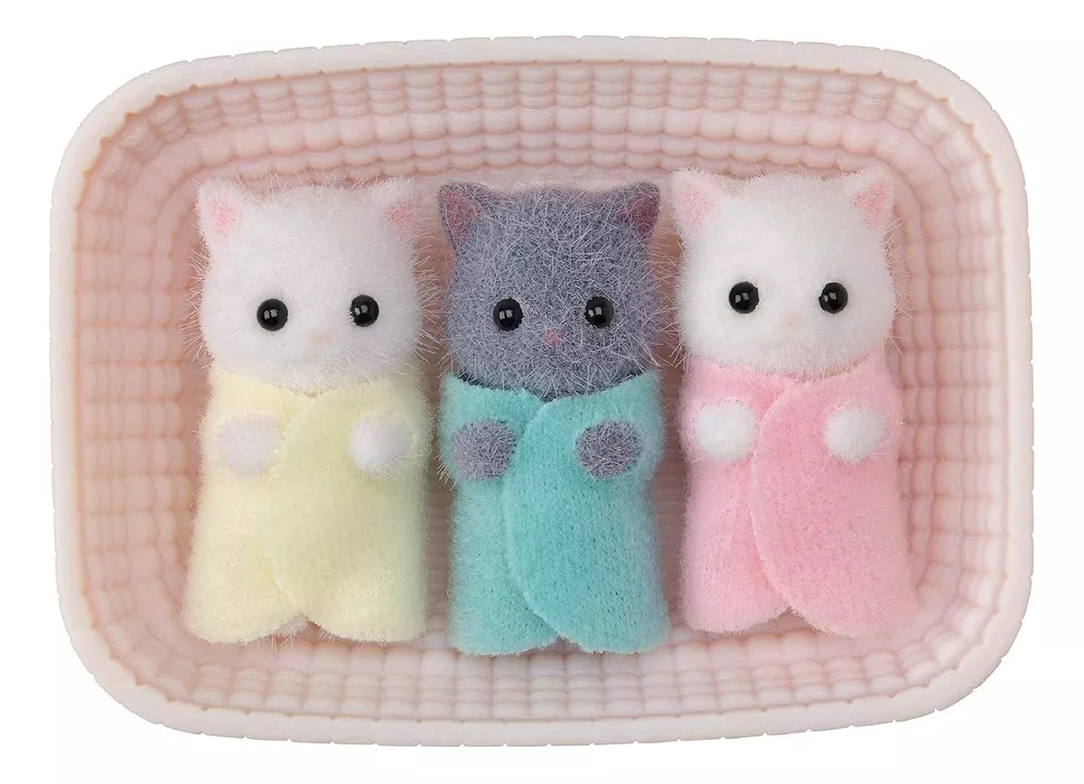 Sylvanian Families Trillizos Gato Persa Ternurines Juguetes