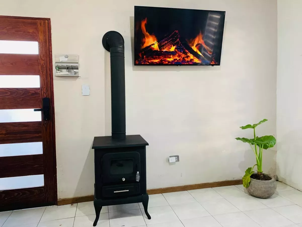 Estufas Calentones Chimeneas Leña Menonita Gavilan Mod. Vs