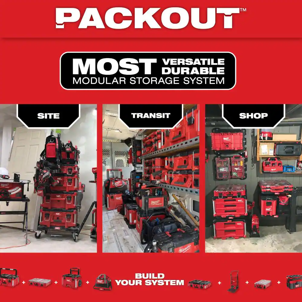 Milwaukee 15 in. PACKOUT Tool mochila 48-22-8301