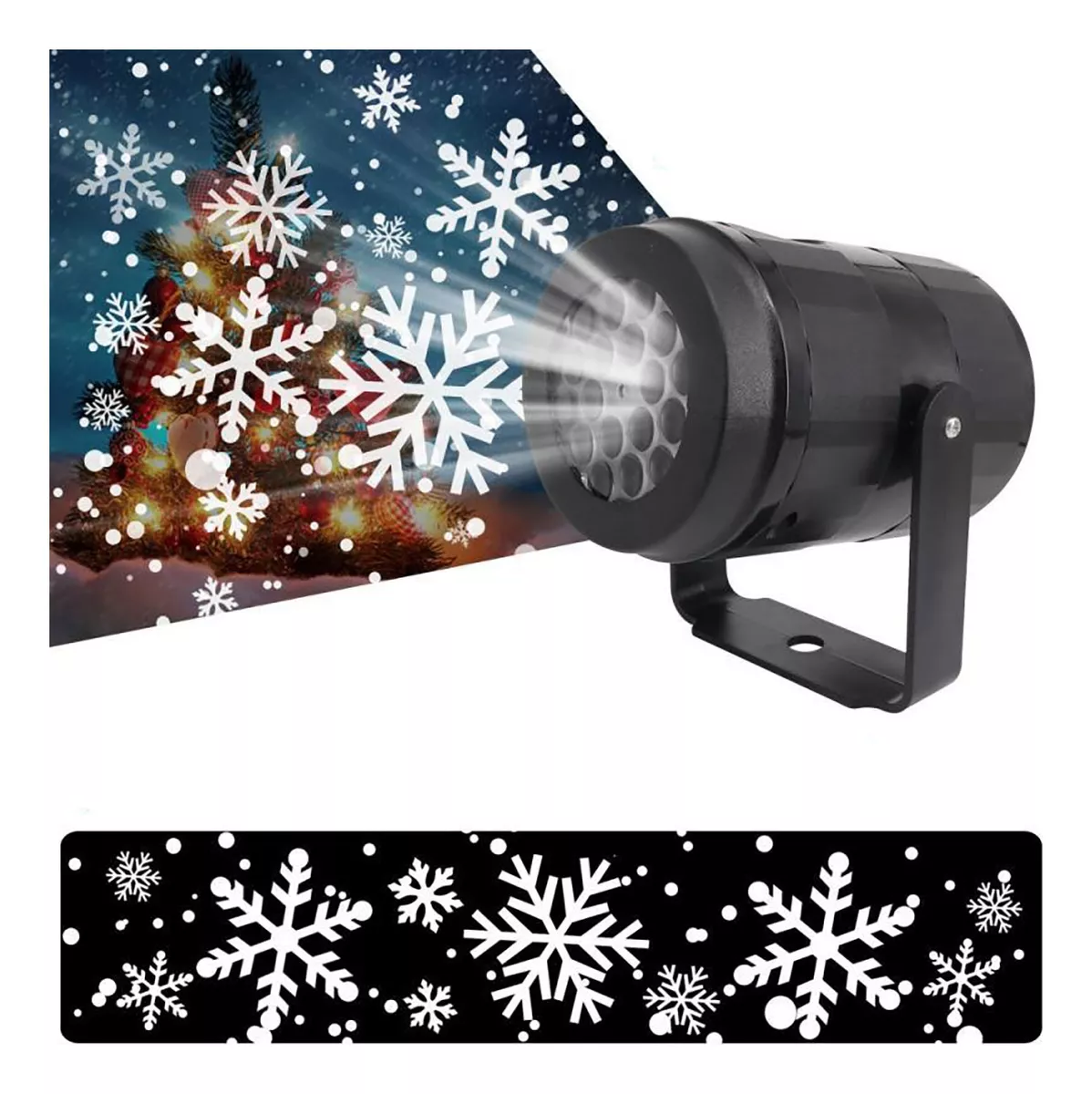 Luces Led De Copos De Nieve De Navidad, Luces De Decoraci&oacute;n