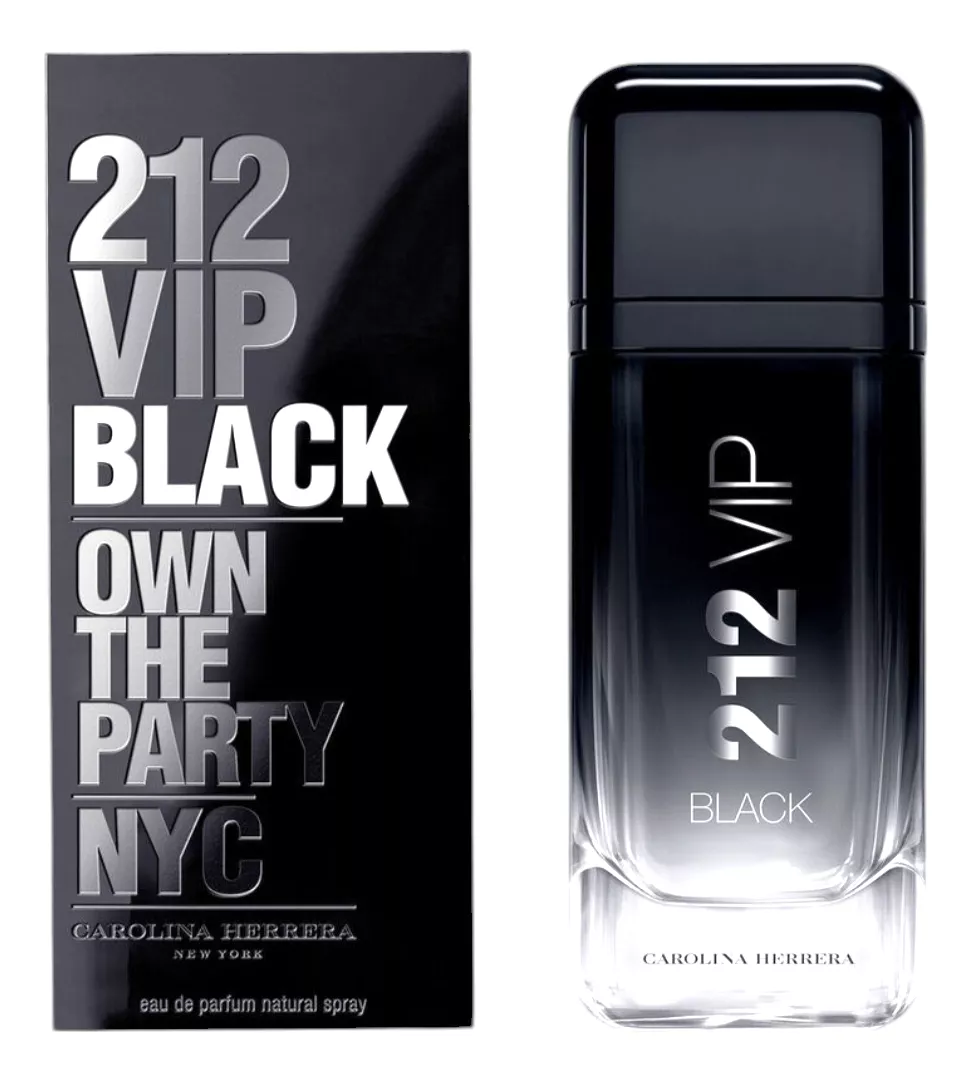 212 Vip Black USA De Parfum 200 Ml Caballero