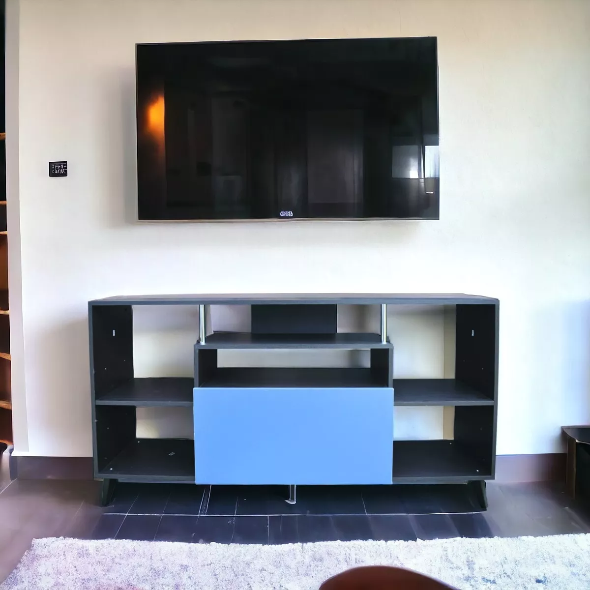 Centro De Entretenimiento Ibiza, Mueble Tv, 80 Alto, Hogare