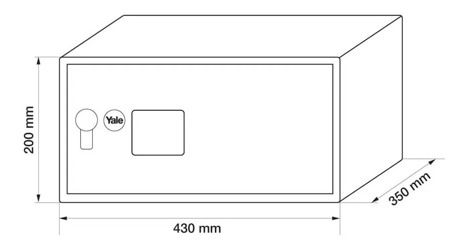 Caja Fuerte De Seguridad Para Laptop Y Documentos
