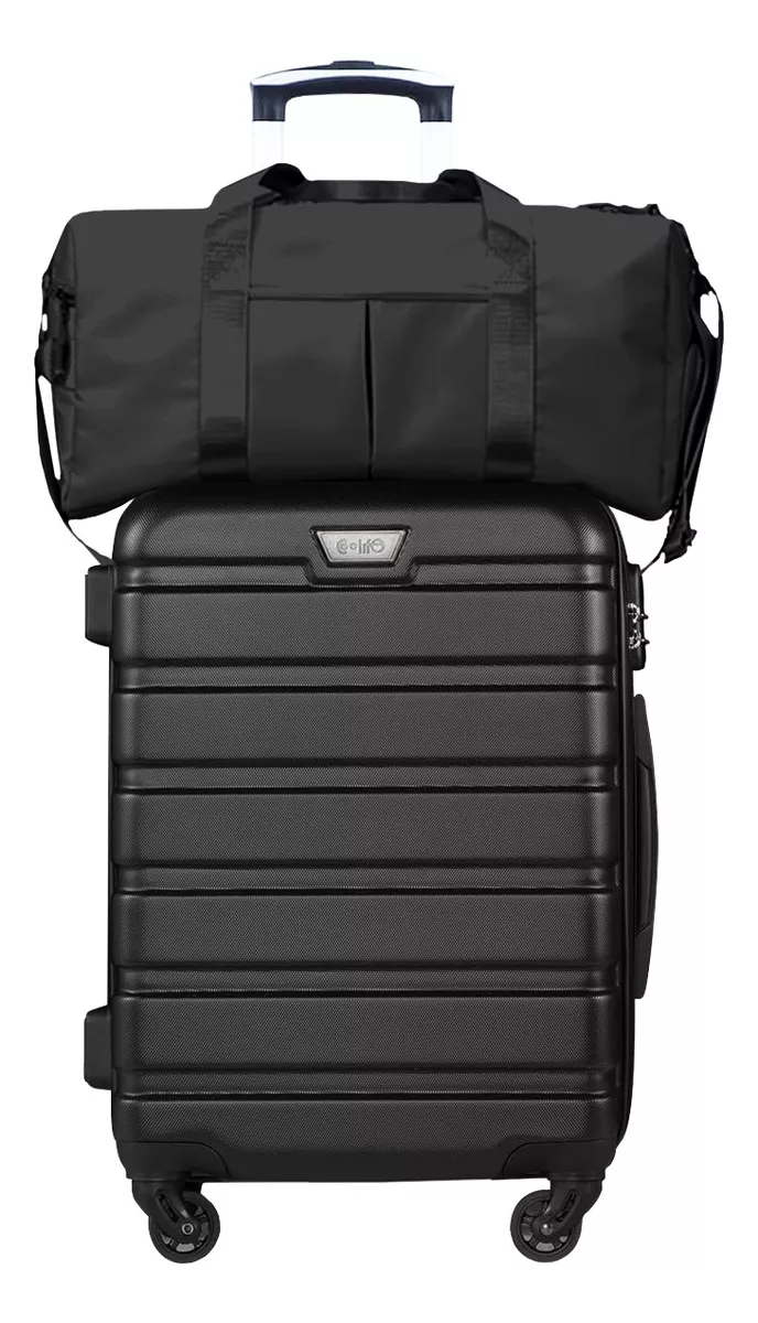 Maleta De Viaje 20in Mano 4 Ruedas 360&deg; Con Bolsa De Viaje