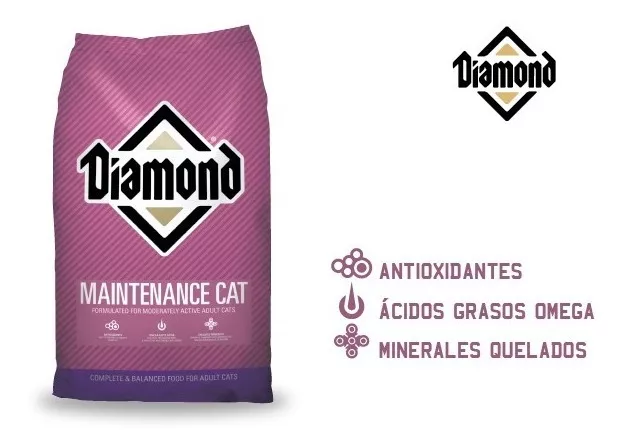 Alimento Para Gato Diamond Maintenance Cat 30/15 De 6.0lbs