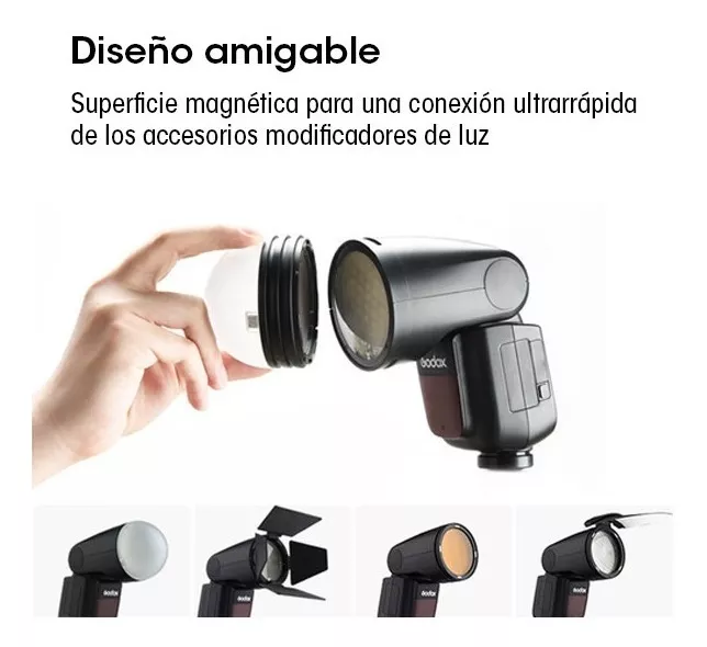 Flash Godox V1-c Para Camaras Canon