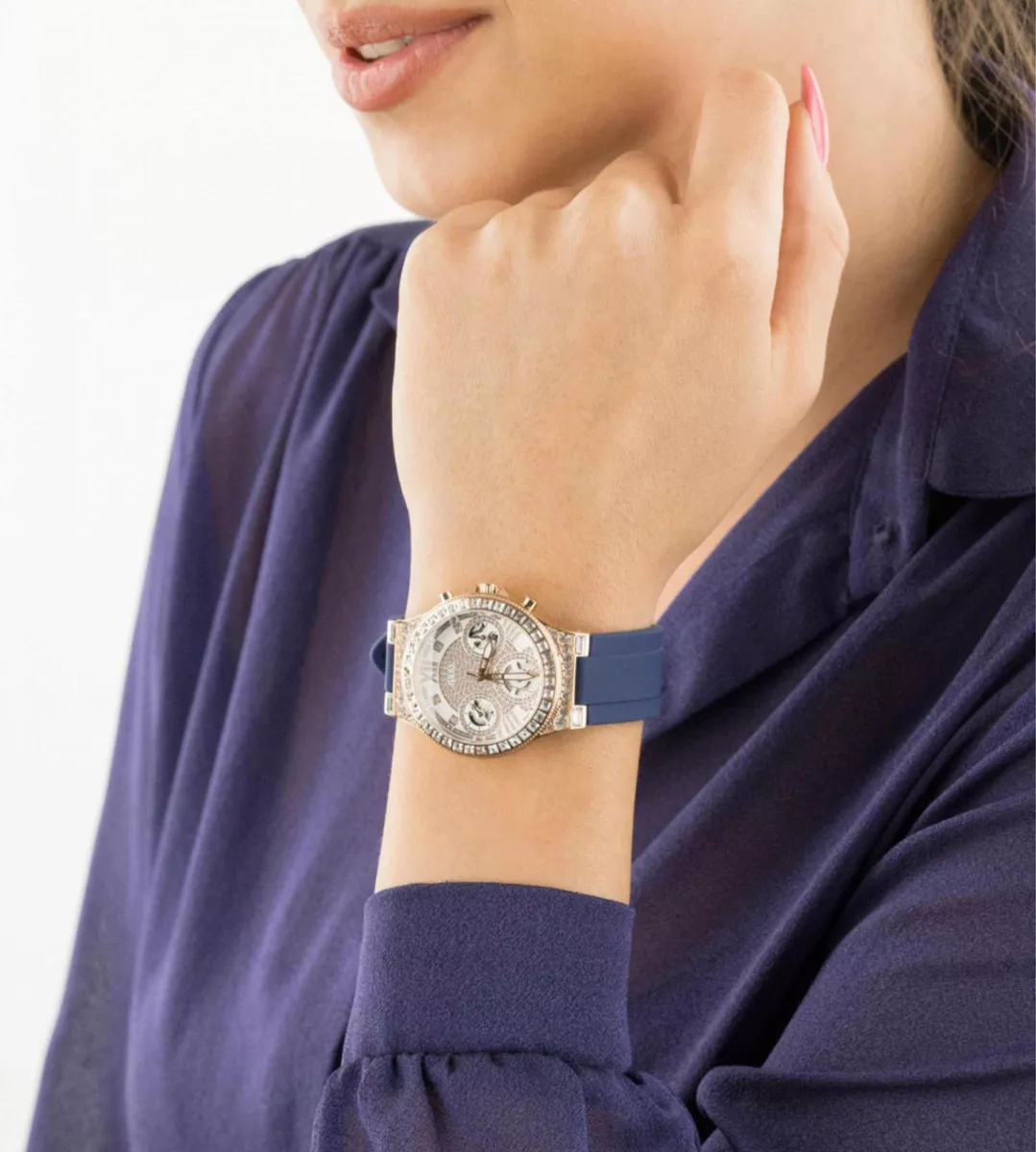 Reloj Guess Para Dama Modelo Gw0257l3