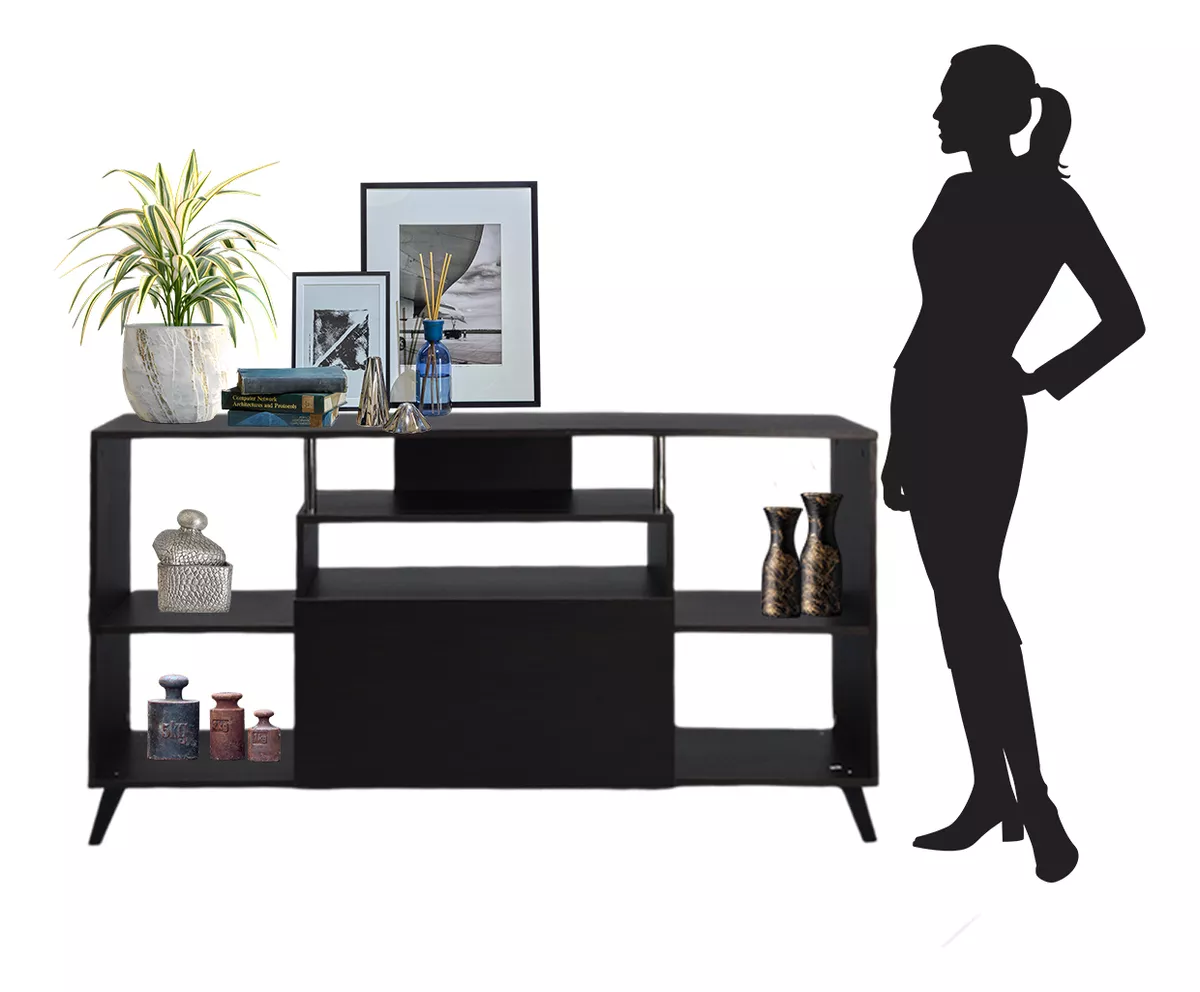 Centro De Entretenimiento Ibiza, Mueble Tv, 80 Alto, Hogare