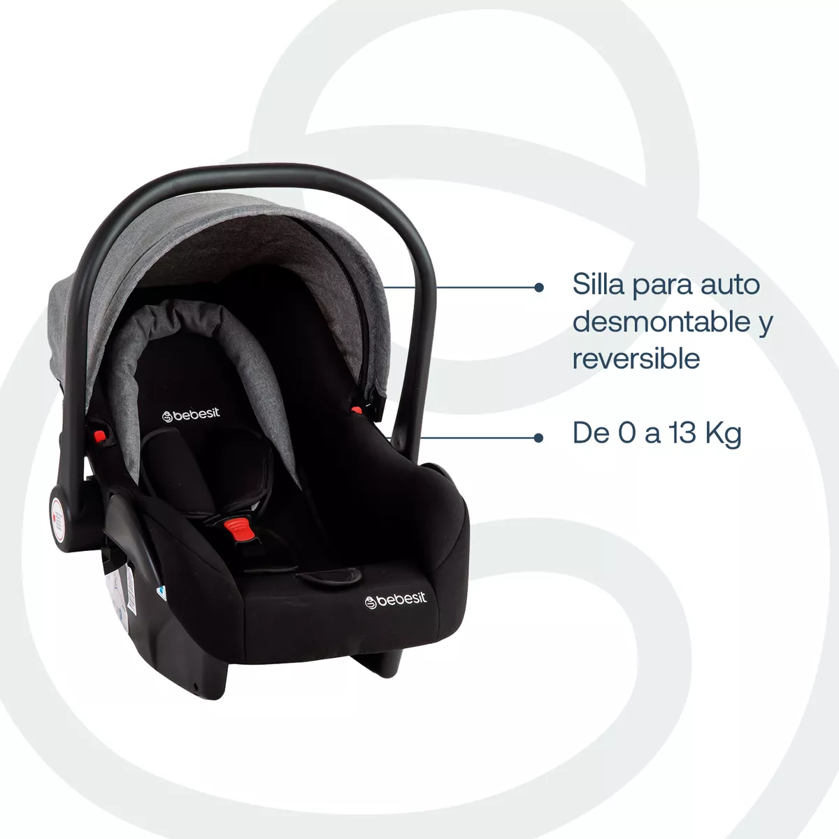 Travel System Bebesit Neo Carriola Infantil Silla De Coche