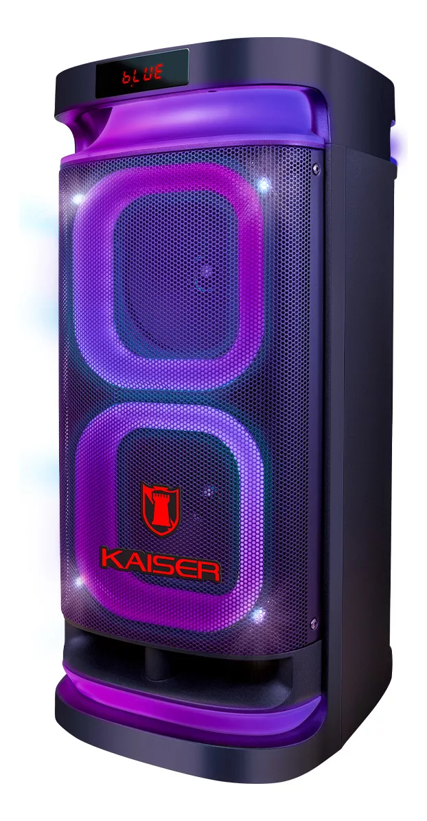 Bafle Kaiser 2x6.5 Pulgadas Pmpo 20,000 Watts Ksw-8022