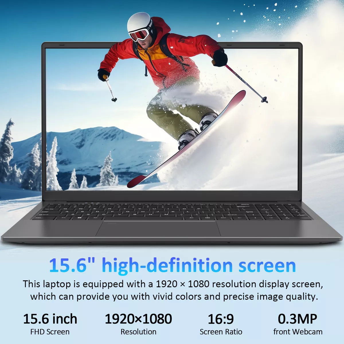 Auusda Laptop Intel N95 32gb Ram 1tb Ssd Windows 11 Pro 15.6
