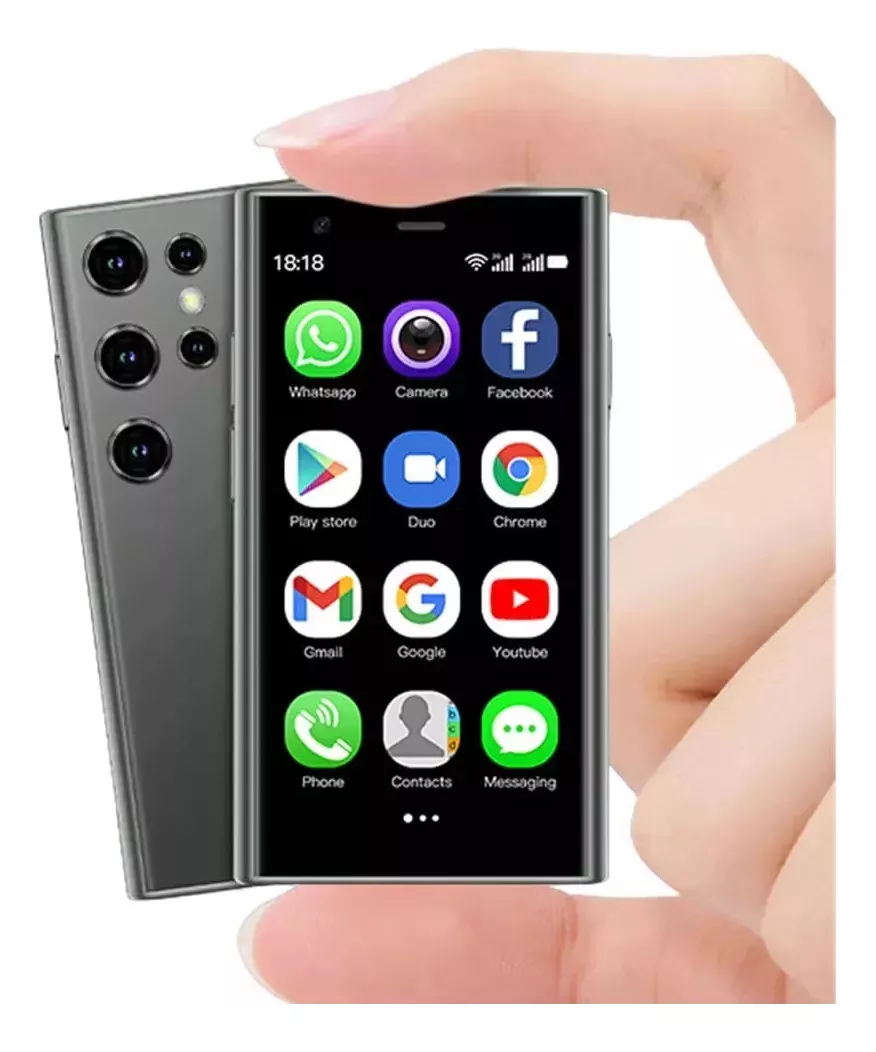 Soyes S23pro Mini smartphone 3.0 Pulgadas Cuatro N&uacute;cleos 2gb Ram 16gb Rom 3g Wcdma Android 8.1 Estudiante Bolsillo Celular Wifi Gps Android Tel&eacute;fonos