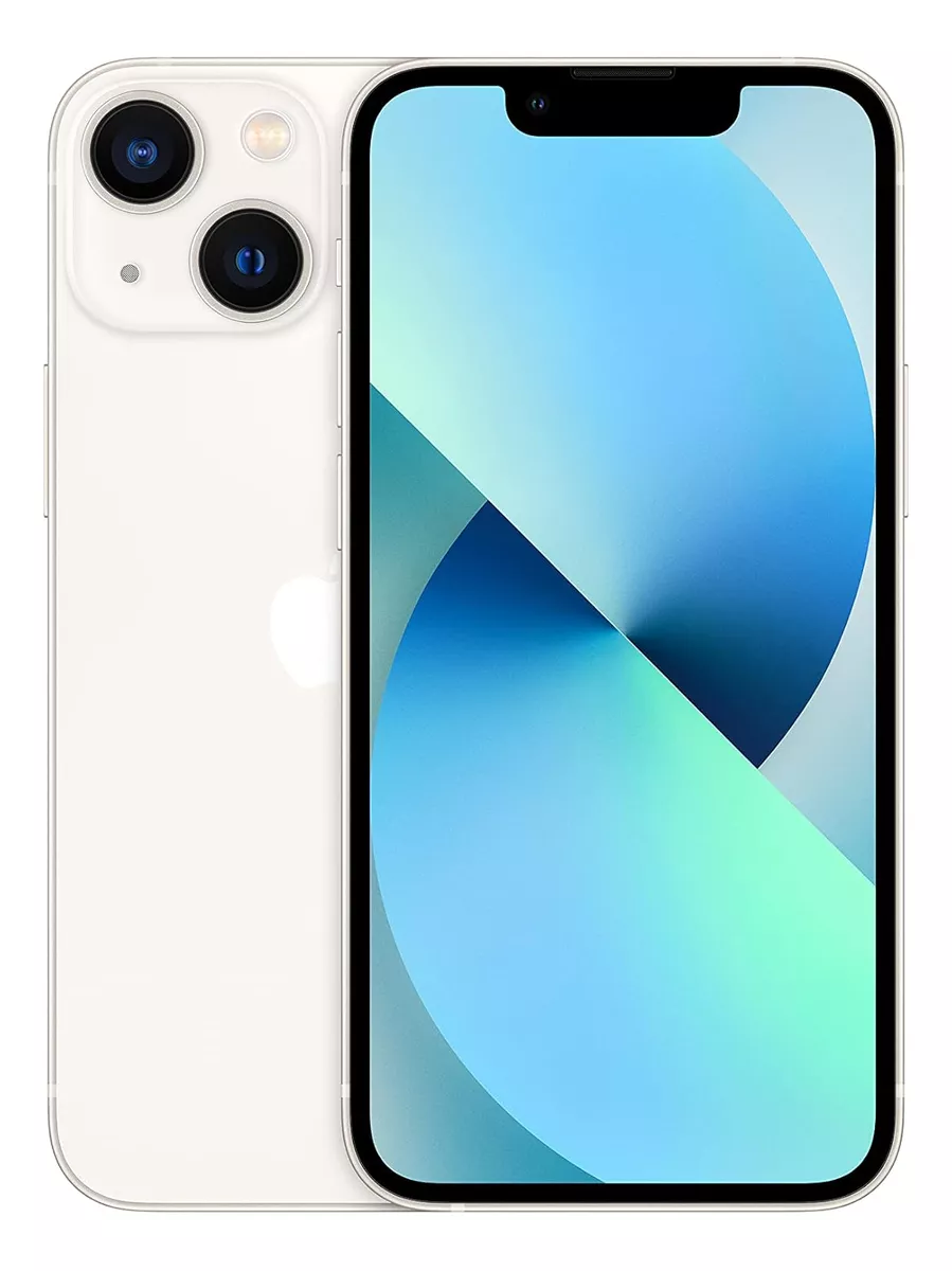 Apple iPhone 13 Mini (128 Gb)-Blanco Estelar Grado A (Reacondicionado)