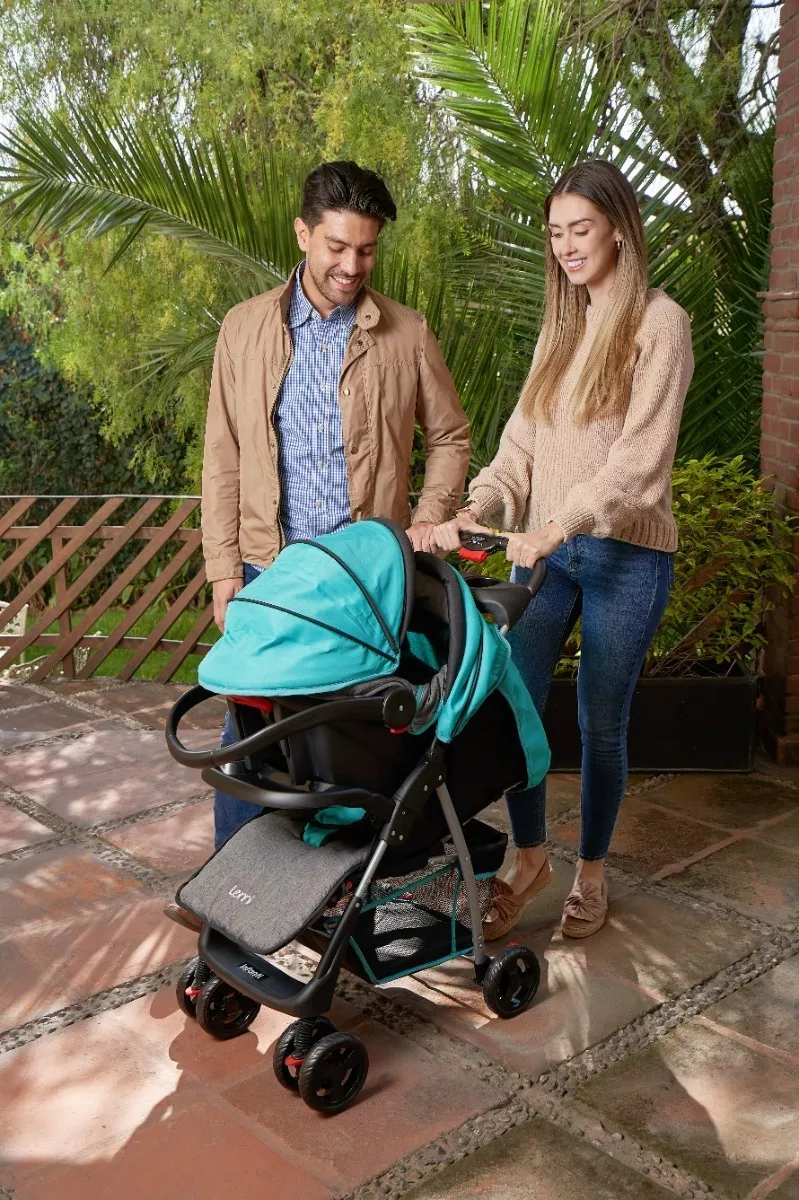 Carriola Plegable Lenni Sistema De Viaje Fucsia Infanti