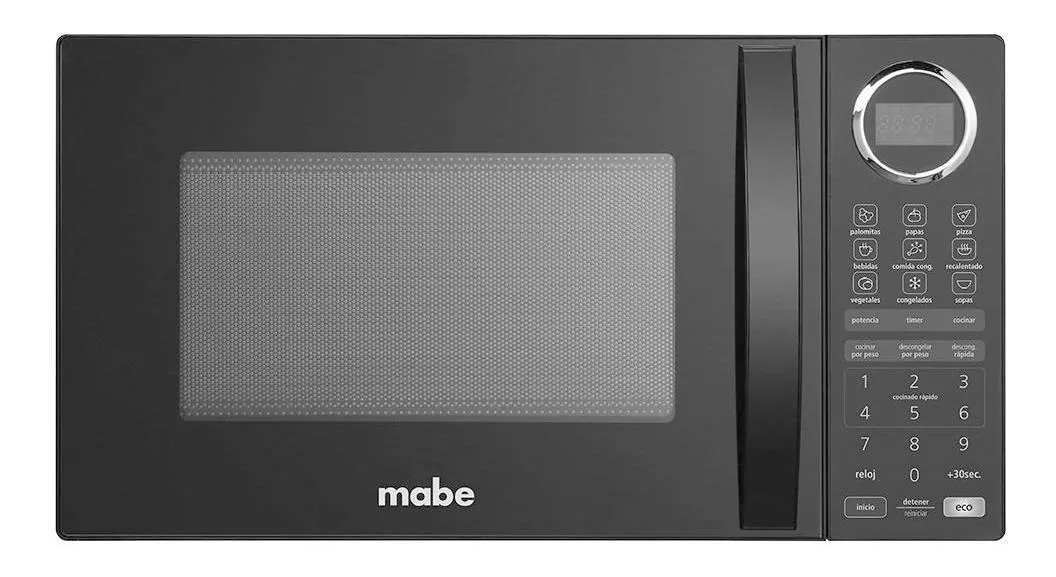 Horno De Microondas Mabe HMM09NJ 25L 0.9 p&sup3; Negro Electrico 120V De Mesa Estante Plato