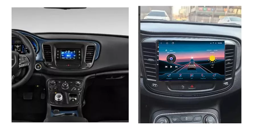 Cámara Estéreo Carplay Para Chrysler 200 200c 200s 2013-2017