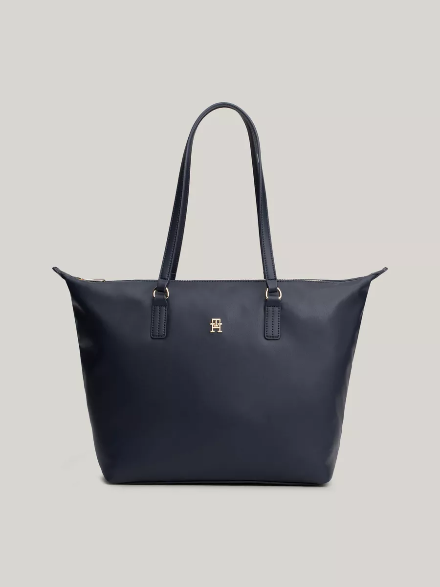 Bolso Tote Insignia Del Monograma De Mujer Tommy Hilfiger