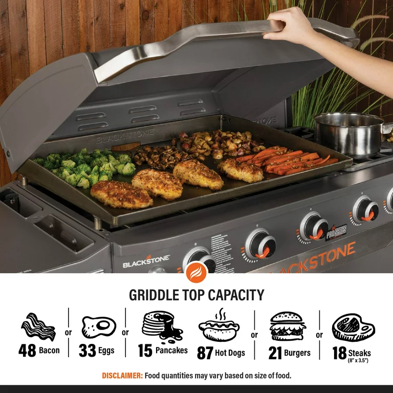 Plancha de propano Blackstone ProSeries de 5 quemadores de 28