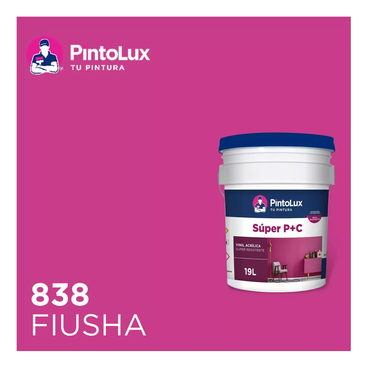 Pintura Pintolux Pc 19l Acrílica