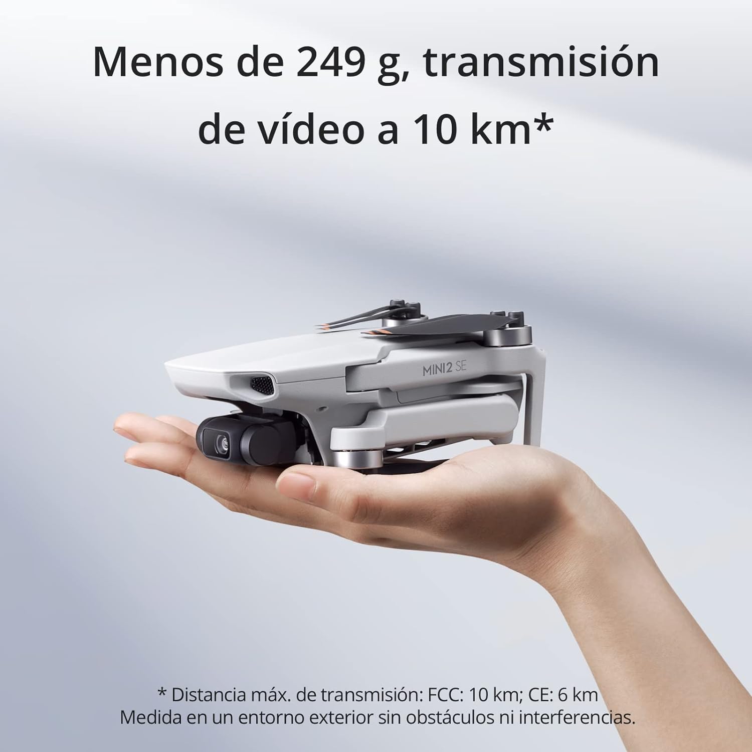 paquete DJI Mini 2 SE Vuela Más, dron mini con cámara ligero y plegable, vídeo 2.7K, modos inteligentes, transmisión de vídeo a 10 km, 31 min de vuelo, menos de 249 g, fácil de usar, baterías adicionales