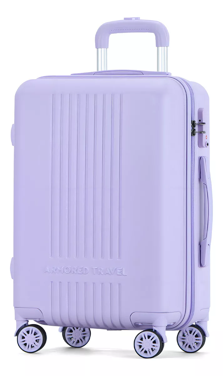 Maleta De Viaje R&iacute;gida Carry On De Mano Cabina 20 Pulgadas 10 Kg Con Candado Alta Seguridad Tsa Lock Armored Travel