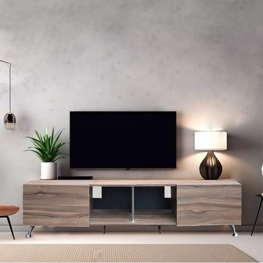 Centro De Entretenimiento Tv,hogare,london, Mueble Tv 90, Rg
