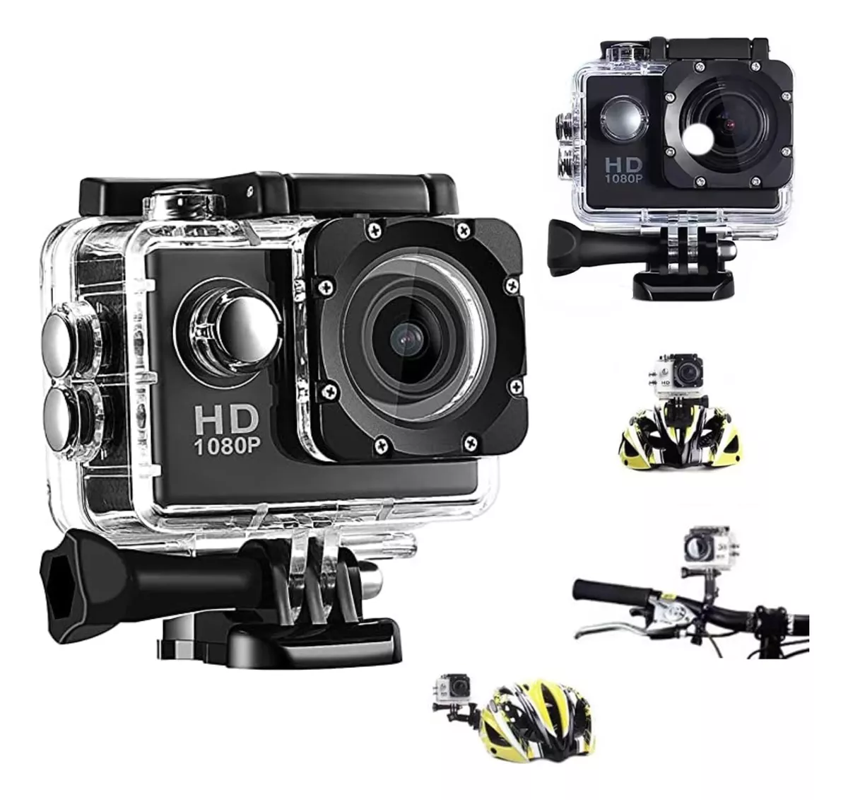 C&aacute;maradeportiva Dvdivingoutdoor Motobike 1080pultra Hd Negro