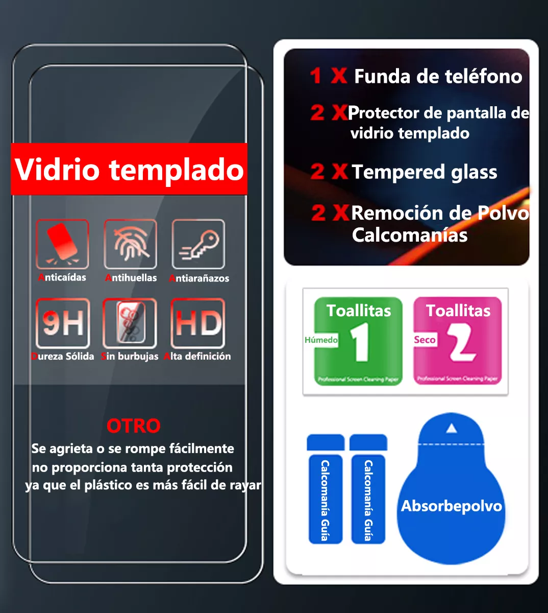 Funda Para Samsung Galaxy A55 5g Con Uso Rudo Carcasa+2micas