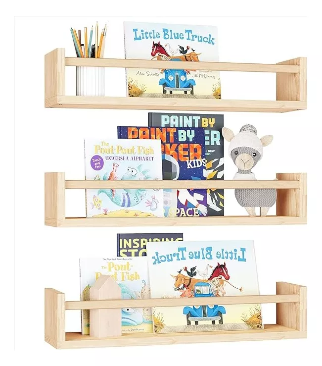 Estantes Para Guardería Estantes Flotantes Para Pared 3pcs