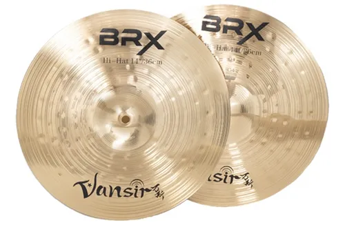 Set De Platillos Para Batería Vansir 4 Pcs Mas Funda V-brx