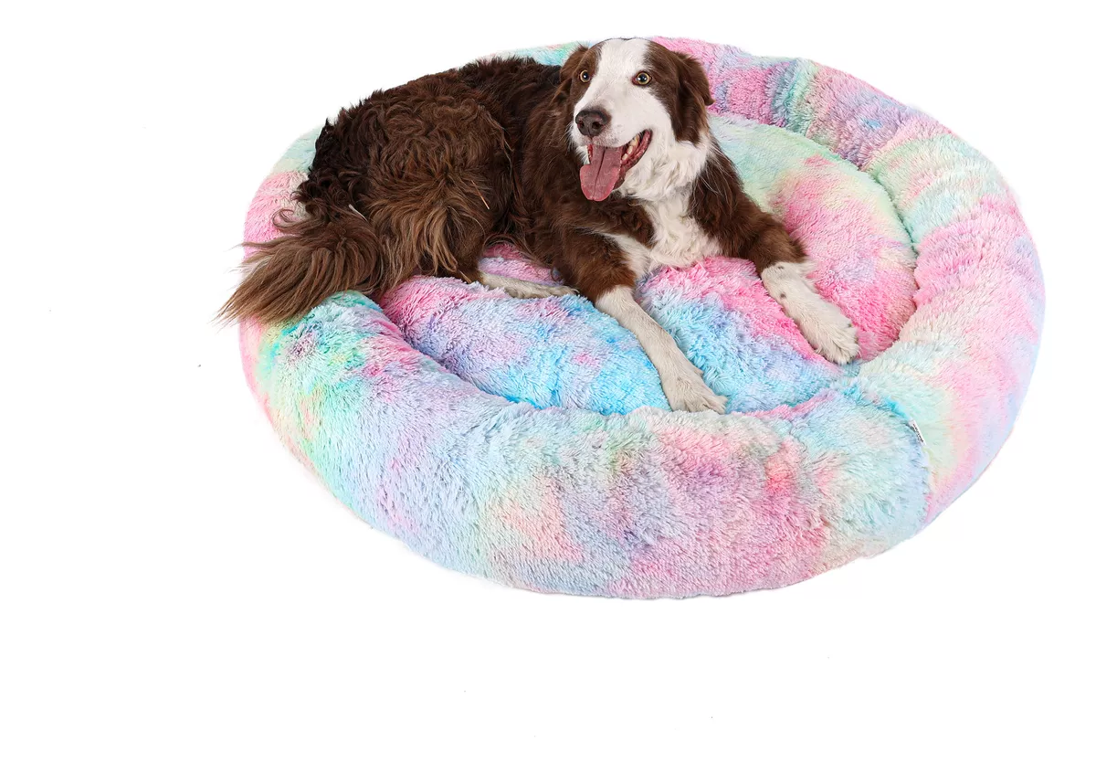 Cama Perro Pet2go Relajante Funda Lavable-Antiestrés 105cm