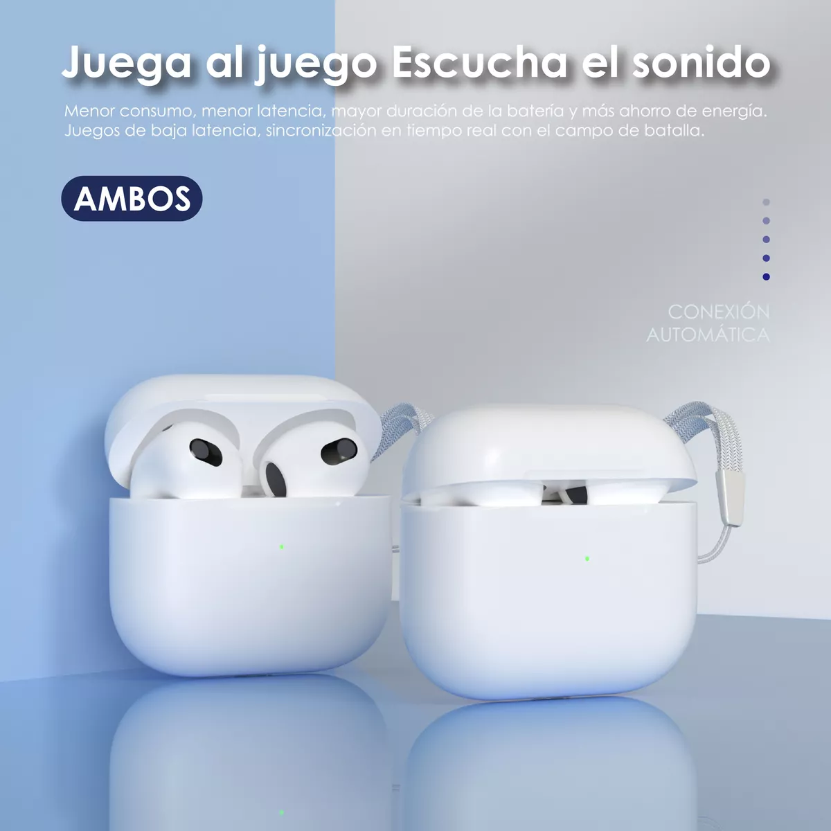 2 Pcs Audífonos Bluetooth Compatible iPhone Xiaomi Android