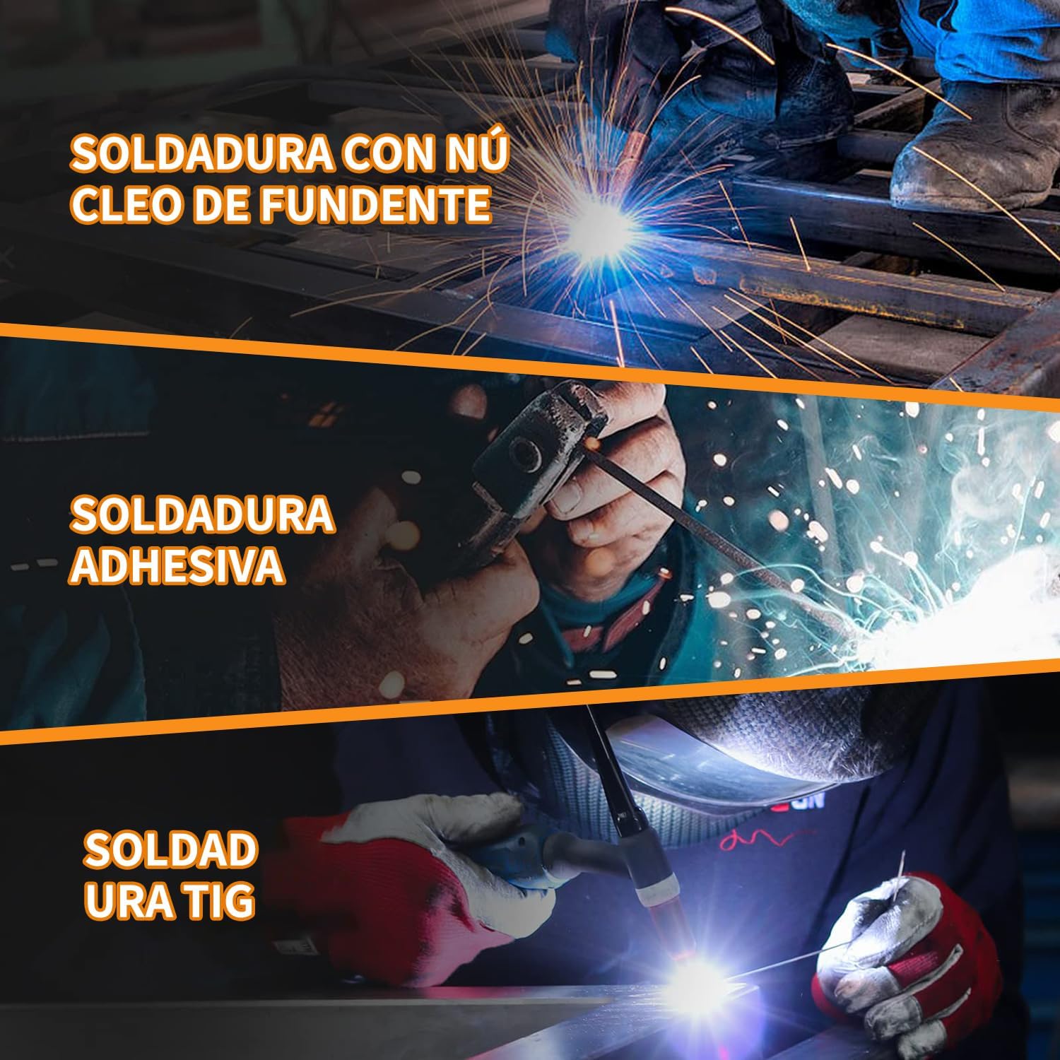 Soldadora port&aacute;til de doble voltaje 110/220V con inversor digital IGBT y pantalla digital LED