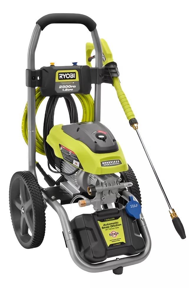 Hidrolavadora Electrica Ryobi Ry142500 2,500 Psi 4.5 L/min color Amarillo